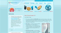 Desktop Screenshot of exterminate-it.com